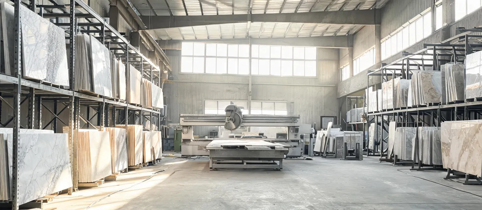 Fabrication workshop with Cosentino slabs